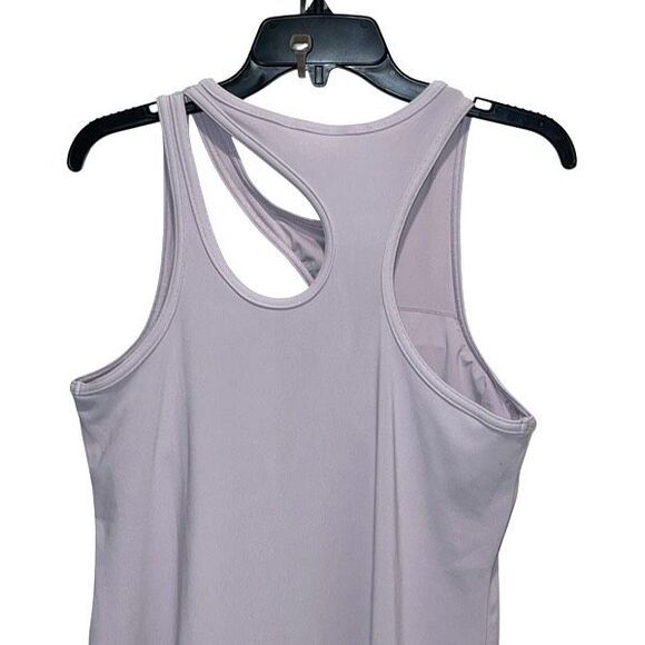 Zella Interlude Rib Cutout Bodycon Dress in Lilac Purple size Large - Picture 6 of 9